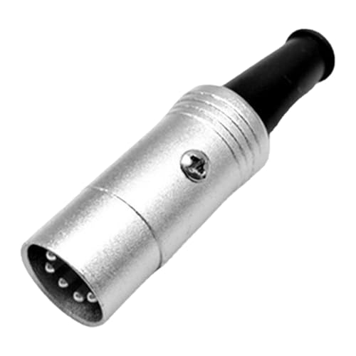 Générique 5-poliger Mikrofonstecker, Mikrofonkerzenstecker, 5-poliger Audio-Kerzenstecker, 5-poliges Verbindungswerkzeug für Projektoren, Audio, Projektion Générique 5-poliger Mikrofonstecker, Mikrofonkerzenstecker, 5-poliger Audio-Kerzenstecker, 5-poliges Verbindungswerkzeug für Projektoren, Audio, Projektion von Générique