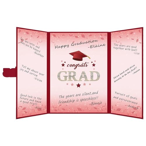Générique Abschluss-Gästebuch, Abschluss-Gästebuch 2025, Glückwunsch Graduates Signature Book, Graduates Poster Board 2025 Graduation Guedbook for Memory Keepsake von Générique