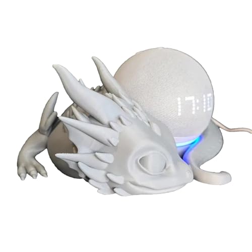 Générique Bedruckter Smart Speaker Holder, Desktop Statue Stand, Bedside Decoration, Novelty Animal Figur, Ideal für Wohnzimmer, Büro, Zuhause, Display, 8,27 x 7,87 x 3,94 Zoll Générique Bedruckter Smart Speaker Holder, Desktop Statue Stand, Bedside Decoration, Novelty Animal Figur, Ideal für Wohnzimmer, Büro, Zuhause, Display, 8,27 x 7,87 x 3,94 Zoll von Générique