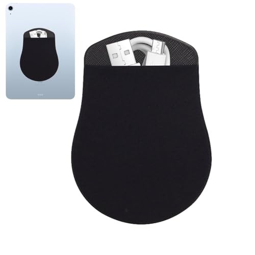 Générique Maus-Taschen – weicher Sticker, selbstklebende Slim Holders für Maus | kabellose Maushalterung, selbstklebende Tasche ohne Laptop für die Aufbewahrungstasche von So von Générique