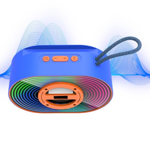 Générique Outdoor-Lautsprecher, tragbar, kabellos, Pairing Speaker, Stereo-Sound mit erweiterter Spielzeit, elektronisches Gadget Featuring mit farbenfrohem Ambient-Licht, dekoratives Audiogerät für Générique Outdoor-Lautsprecher, tragbar, kabellos, Pairing Speaker, Stereo-Sound mit erweiterter Spielzeit, elektronisches Gadget Featuring mit farbenfrohem Ambient-Licht, dekoratives Audiogerät für von Générique