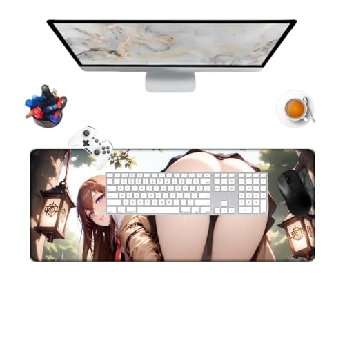 Générique Steins Gate Makise Kurisu Pretty Mauspad, Gaming-Tastatur, wasserdicht, 800 x 300 x 3 mm, Unterseite aus rutschfestem Gummi, strukturierte Oberfläche Générique Steins Gate Makise Kurisu Pretty Mauspad, Gaming-Tastatur, wasserdicht, 800 x 300 x 3 mm, Unterseite aus rutschfestem Gummi, strukturierte Oberfläche von Générique