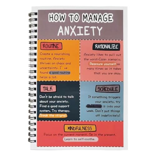 Générique Stress Journal, Emotion Tracker Notebook, Guided Regulation Planner, 8,27 x 5,71 x 0,39 Zoll, Mindfulness Lifestyle Organizer, tragbare Größe, für Damen, Herren, Alltag, Wellness Générique Stress Journal, Emotion Tracker Notebook, Guided Regulation Planner, 8,27 x 5,71 x 0,39 Zoll, Mindfulness Lifestyle Organizer, tragbare Größe, für Damen, Herren, Alltag, Wellness von Générique