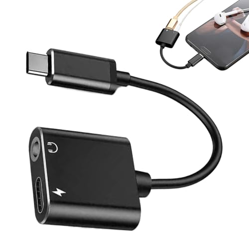 Générique USB C Headphone Adapter, Audio Dongle Cord, 3,5 mm Fast Charging Converter, Clear Sound Quality, Wide Compatibility for Tablets, Phones, Kids, Adults, Family, Everyday Use Générique USB C Headphone Adapter, Audio Dongle Cord, 3,5 mm Fast Charging Converter, Clear Sound Quality, Wide Compatibility for Tablets, Phones, Kids, Adults, Family, Everyday Use von Générique