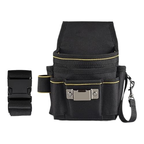 Gürtel-Tool-Tasche, kompakte Multifunktions-Quick-Release-Tasche, Tear Resistant Electrician Holster für elektrische Arbeit und Roofing Projekte, Oxford-Stoff Gürtel-Tool-Tasche, kompakte Multifunktions-Quick-Release-Tasche, Tear Resistant Electrician Holster für elektrische Arbeit und Roofing Projekte, Oxford-Stoff von Générique