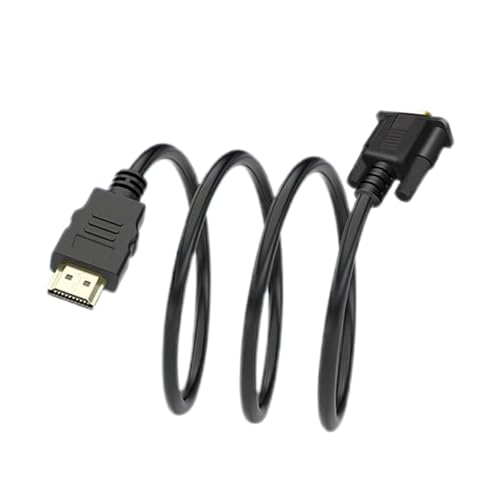 HD auf VGA Adapter Konverter, stabiler Signalübertragungskonverter, kompakt und tragbar, kompatibel mit elektronischen Peripherals für Computer Monitor PC TV Laptop Projektor Display HD auf VGA Adapter Konverter, stabiler Signalübertragungskonverter, kompakt und tragbar, kompatibel mit elektronischen Peripherals für Computer Monitor PC TV Laptop Projektor Display von Générique