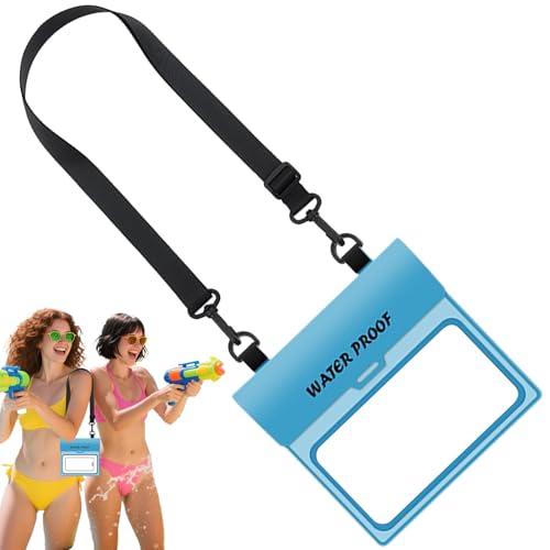 Handy-Tasche zum Schwimmen – wasserdichte Tasche aus PVC für Smartphones mit Touchscreen-Empfindlichkeit, Schutzhülle mit großer Kapazität | perfekt für den Strand, Outdoor-Aktivitäten, L Handy-Tasche zum Schwimmen – wasserdichte Tasche aus PVC für Smartphones mit Touchscreen-Empfindlichkeit, Schutzhülle mit großer Kapazität | perfekt für den Strand, Outdoor-Aktivitäten, L von Générique