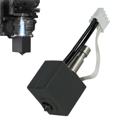 Heißes Ende, zusammengebaut, 3D-Druck, Teil des 3D-Druckers der Düse aus gehärtetem Stahl, Präzision, hitzebeständig, verstärkt von Générique