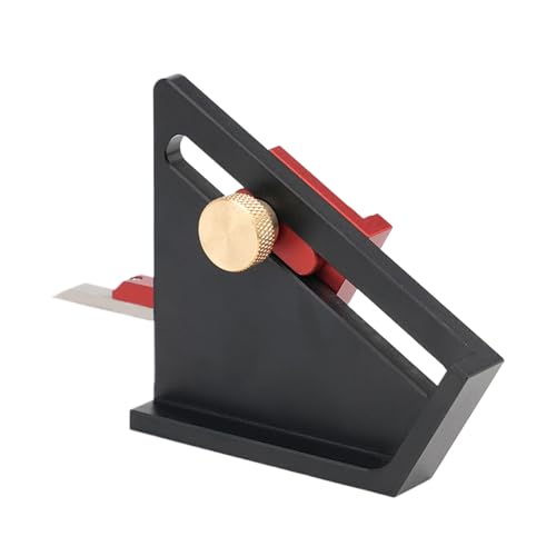 Höhenmesser, Fräsmesser, Woodworking 1/2 Center Lines Aluminium Legierung Precision Scriber, 0-58 mm Adjuster für Tischsäge, Marking und Herstellung, 3,39 x 0,98 x 3,86 Zoll Höhenmesser, Fräsmesser, Woodworking 1/2 Center Lines Aluminium Legierung Precision Scriber, 0-58 mm Adjuster für Tischsäge, Marking und Herstellung, 3,39 x 0,98 x 3,86 Zoll von Générique