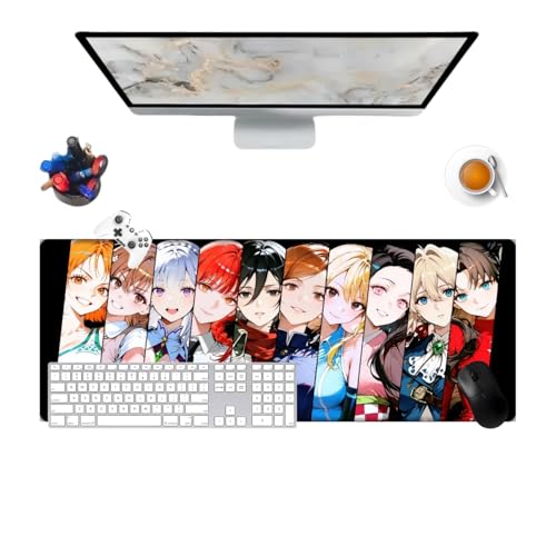 Japanese Nezuko Nami Lucy Anime Pretty Mauspad, Anime, Büro, rutschfest, strukturierte Oberfläche, 800 x 300 x 3 mm, für Computer, Gamer, Zuhause und Laptops Japanese Nezuko Nami Lucy Anime Pretty Mauspad, Anime, Büro, rutschfest, strukturierte Oberfläche, 800 x 300 x 3 mm, für Computer, Gamer, Zuhause und Laptops von Générique