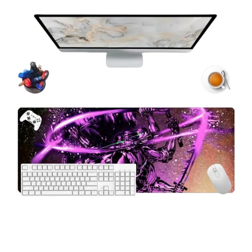 Japanese One Zorro Piece Anime-Mauspad, 800 x 300 x 3 mm, japanisches Science-Fiction-Spiel, Anime, für Computer, Gamer, Büro, Zuhause und Laptops Japanese One Zorro Piece Anime-Mauspad, 800 x 300 x 3 mm, japanisches Science-Fiction-Spiel, Anime, für Computer, Gamer, Büro, Zuhause und Laptops von Générique