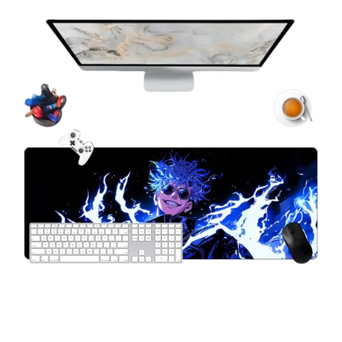 Jujutsu Gojo Pretty Mauspad, Anime, Büro, rutschfest, strukturierte Oberfläche, 800 x 300 x 3 mm, für Computer, Gamer, Zuhause, Laptops Jujutsu Gojo Pretty Mauspad, Anime, Büro, rutschfest, strukturierte Oberfläche, 800 x 300 x 3 mm, für Computer, Gamer, Zuhause, Laptops von Générique