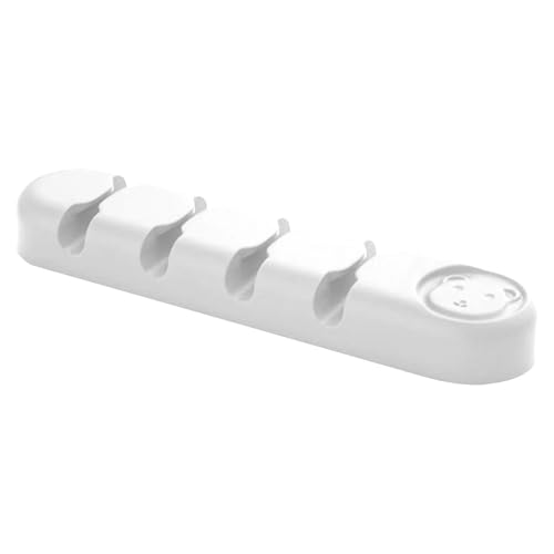 Kabelhalter-Clips – Kabelclips für den Schreibtisch, Organizer aus Silikon, selbstklebend, Kabelschutz für Tisch, Kabelmanagement für Kopfhörer, Netzwerkkabel Kabelhalter-Clips – Kabelclips für den Schreibtisch, Organizer aus Silikon, selbstklebend, Kabelschutz für Tisch, Kabelmanagement für Kopfhörer, Netzwerkkabel von Générique