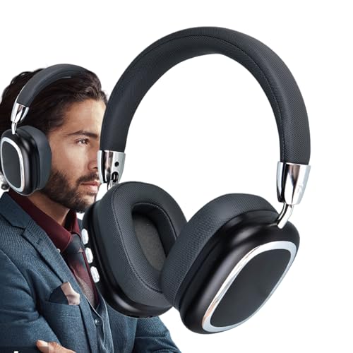 Kabellose Kopfhörer, Kopfhörer über das Ohr | Ergonomische kabellose Kopfhörer mit Geräuschunterdrückung – wiederaufladbare Kopfhörer für Reisen zu Hause von Générique