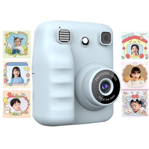 Kamera für Sofortdruck – Sofortbildkamera für Drucke | 1080p Video Kids Digital Toy mit 32 GB Karte und bedrucktem Fotopapier | Spielzeug zum Erfassen digitaler Fotos Kamera für Sofortdruck – Sofortbildkamera für Drucke | 1080p Video Kids Digital Toy mit 32 GB Karte und bedrucktem Fotopapier | Spielzeug zum Erfassen digitaler Fotos von Générique