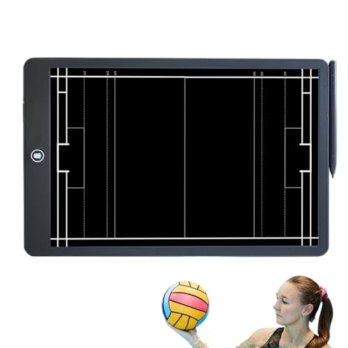 LCD-Notizblock, LCD-Zeichenbrett – Taktiktafel, LCD-Notizblock, Briefbeschwerer für Handballtrainer, LCD-Notizblock, Wasserball-Trainingsausrüstung für Spielfeld von Générique