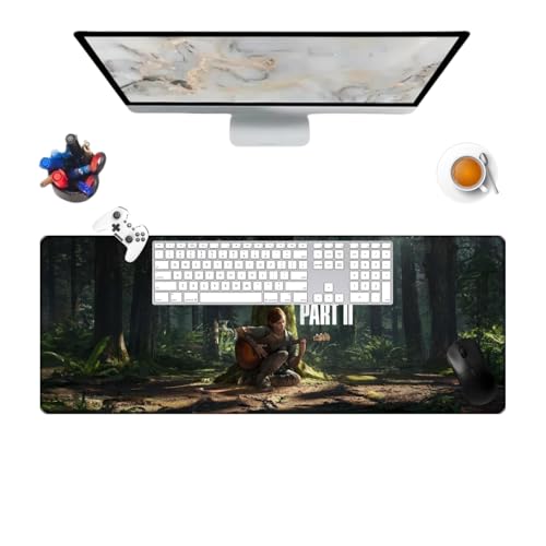 Last of US Gaming-Mauspad – spezielle Oberfläche verbessert Geschwindigkeit und Präzision, rutschfestes Mauspad für Büro, strukturierte Oberfläche, 800 x 300 x 3 mm (4) von Générique