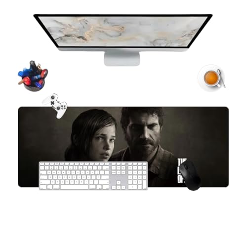 Last of US Gaming-Mauspad – spezielle Oberfläche verbessert Geschwindigkeit und Präzision, rutschfestes Mauspad für Büro, strukturierte Oberfläche, 800 x 300 x 3 mm (5) von Générique