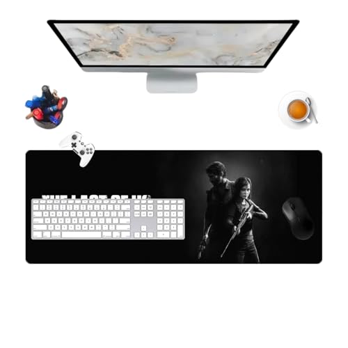 Last of US Gaming-Mauspad – spezielle Oberfläche verbessert Geschwindigkeit und Präzision, rutschfestes Mauspad für Büro, strukturierte Oberfläche, 800 x 300 x 3 mm (6) von Générique