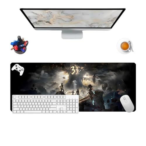 Light Shadow 33 Mauspad – spezielle Oberfläche verbessert Geschwindigkeit und Präzision, rutschfestes Mauspad für Büro, strukturierte Oberfläche, 800 x 300 x 3 mm Light Shadow 33 Mauspad – spezielle Oberfläche verbessert Geschwindigkeit und Präzision, rutschfestes Mauspad für Büro, strukturierte Oberfläche, 800 x 300 x 3 mm von Générique