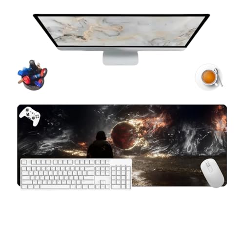 Light Shadow 33 Pretty Mauspad für Büro, rutschfest, strukturierte Oberfläche, 800 x 300 x 3 mm, für Computer, Gamer, Büro und Laptops Light Shadow 33 Pretty Mauspad für Büro, rutschfest, strukturierte Oberfläche, 800 x 300 x 3 mm, für Computer, Gamer, Büro und Laptops von Générique