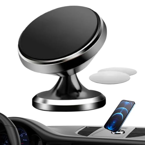 Magnetische Halterung für Telefon im Auto, tragbare Smartphone-Halterung für Fahrzeug | Magnetische drehbare und multifunktionale Halterung für Armaturenbrett, und Windschutzscheibe Magnetische Halterung für Telefon im Auto, tragbare Smartphone-Halterung für Fahrzeug | Magnetische drehbare und multifunktionale Halterung für Armaturenbrett, und Windschutzscheibe von Générique