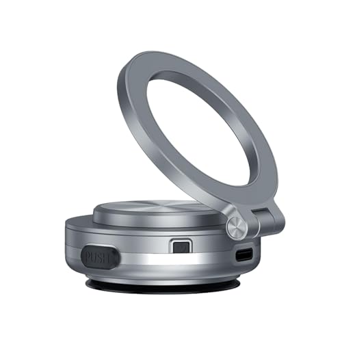 Magnetische Telefonhalterung Automatisch Telefonhalter Faltbare Telefonhalterung für Windschutzscheibe Telefonhalter Telefonhalter für Heckfenster Telefonhalterung T-Halterung von Générique
