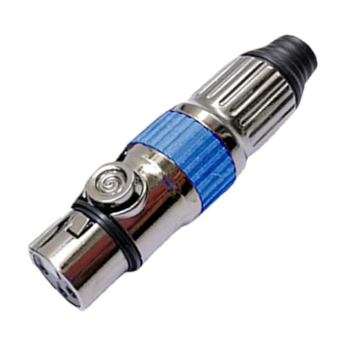 Mikrofonadapter, Kopfhöreranschlussadapter, 3-poliger Metallmikrofonanschluss mit Kupferkern, multifunktionaler und robuster Stereo-Buchse, für Mikrofone, Lautsprecher, von Générique
