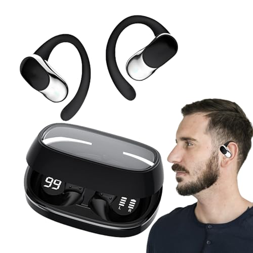 Open Earbuds | Optimaler Komfort, leicht – Tragbares Laufwerk für Frauen, Sport, Schwimmen, Streaming Musik Open Earbuds | Optimaler Komfort, leicht – Tragbares Laufwerk für Frauen, Sport, Schwimmen, Streaming Musik von Générique