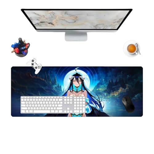 Overlord Albedo Mauspad Anime – spezielle Oberfläche verbessert Geschwindigkeit und Präzision, rutschfestes Mauspad für Büro, strukturierte Oberfläche, 800 x 300 x 3 mm Overlord Albedo Mauspad Anime – spezielle Oberfläche verbessert Geschwindigkeit und Präzision, rutschfestes Mauspad für Büro, strukturierte Oberfläche, 800 x 300 x 3 mm von Générique