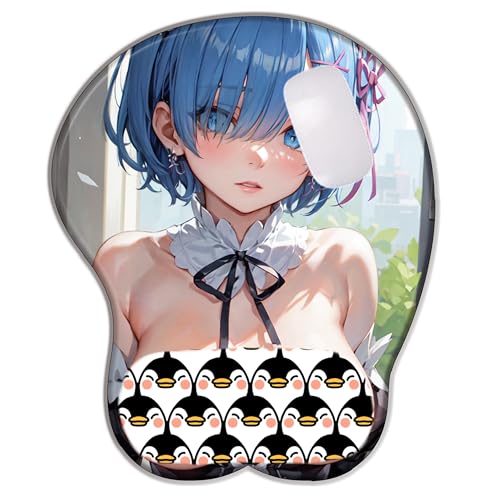REM Anime 3D Mauspad Fun Handgelenkstütze Animation Mauspad Ergonomischer Schutz des Handgelenks REM Anime 3D Mauspad Fun Handgelenkstütze Animation Mauspad Ergonomischer Schutz des Handgelenks von Générique