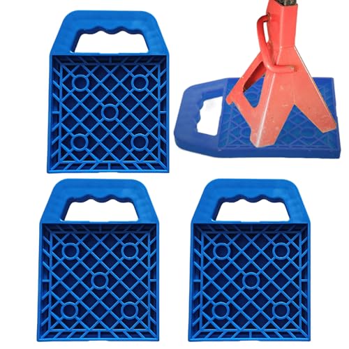 RV Jack Pads, Auto-Pad, 24,6 x 15,6 cm, rutschfest, Multi-Winkel-Halterung, robust, stabile Pads für Motorhome, Reisen, , Picknick und Roadtrip RV Jack Pads, Auto-Pad, 24,6 x 15,6 cm, rutschfest, Multi-Winkel-Halterung, robust, stabile Pads für Motorhome, Reisen, , Picknick und Roadtrip von Générique