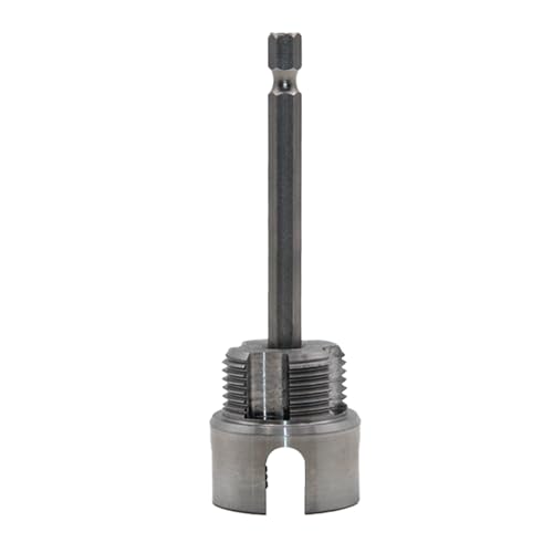 Rohrgewinde, Handgewindewerkzeug, Nipple Extractor Kit, langlebig, rutschfeste Griffe, Universalgröße, für Kabeltrommel und Outdoor-Verwendung, 70 g Karbonstahl von Générique