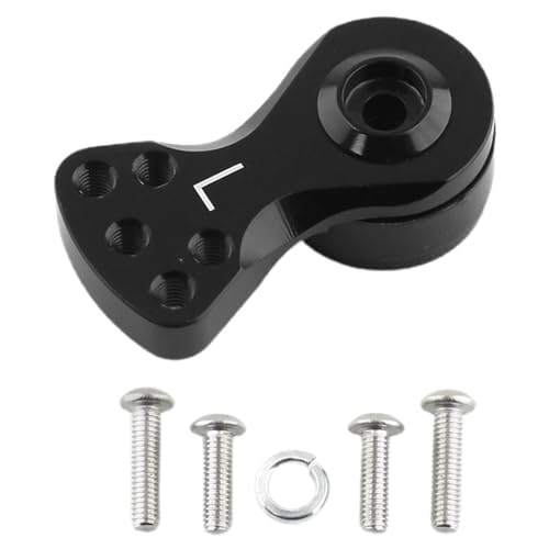 Servo-Hupe aus Metall, Servo-Armhupe – Servo aus Aluminiumlegierung, hochfeste Armklemmhorn, leichter Lenkarm aus Metall für Server, für RC-Auto und Boot von Générique