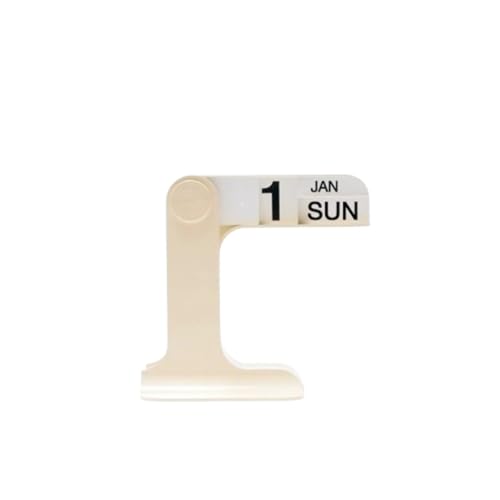 Simple Desktop Flip Calendar Ornaments, Schreibtisch Kalender 2025 Desktop Zubehör, Monthly, Weekly, Daily Desktop Ornamente, Perpetual Kalender, (5 Farben) von Générique