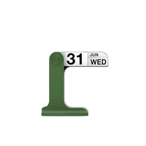 Simple Desktop Flip Calendar Ornaments, Schreibtisch Kalender 2025 Desktop Zubehör, Monthly, Weekly, Daily Desktop Ornamente, Perpetual Kalender, (5 Farben) von Générique