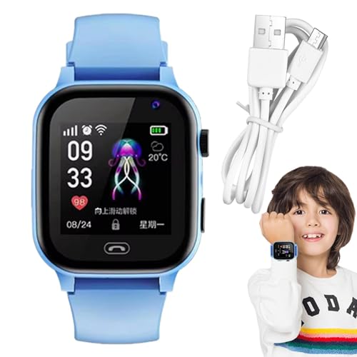 Smartwatch für Kinder, wiederaufladbar, für Kinder, Kamera, GPS, Tracker, Kinder, tragbar, für Kinder, Flashlight Kids Watch, Recorder Smart Watch, Kinderuhr Smartwatch für Kinder, wiederaufladbar, für Kinder, Kamera, GPS, Tracker, Kinder, tragbar, für Kinder, Flashlight Kids Watch, Recorder Smart Watch, Kinderuhr von Générique