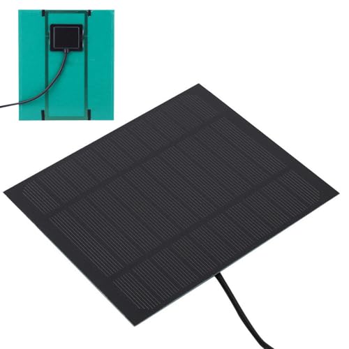 Solarpanel für Kamera – USB-Solar-Ladegerät, Typ-C-Ladepanel | 6 W Solarpanel, praktisches Solarpanel für Sicherheitskameras, Türklingeln, Außenbeleuchtung, S Solarpanel für Kamera – USB-Solar-Ladegerät, Typ-C-Ladepanel | 6 W Solarpanel, praktisches Solarpanel für Sicherheitskameras, Türklingeln, Außenbeleuchtung, S von Générique