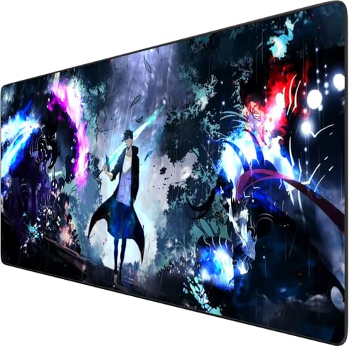 Solo Leveling Gaming-Mauspad, groß, wasserfest, mit Gummibasis, rutschfest, strukturierte Oberfläche für Computer und PC, ideal für Gamer und Animationsliebhaber Solo Leveling Gaming-Mauspad, groß, wasserfest, mit Gummibasis, rutschfest, strukturierte Oberfläche für Computer und PC, ideal für Gamer und Animationsliebhaber von Générique