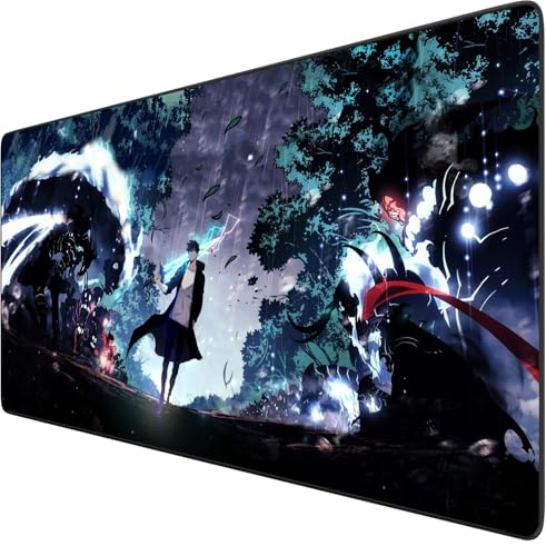 Générique Solo Leveling Mauspad, XXL, multifunktional, Gaming Anime, 800 x 300 mm, Mauspad, Gaming-Tastatur, Wasserdicht und 3 mm, rutschfeste Gummibasis, strukturierte Oberfläche Générique Solo Leveling Mauspad, XXL, multifunktional, Gaming Anime, 800 x 300 mm, Mauspad, Gaming-Tastatur, Wasserdicht und 3 mm, rutschfeste Gummibasis, strukturierte Oberfläche von Générique