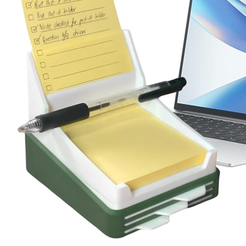 Sticky Note Holder, 3 x 3 Zoll Sticky Pads Dispenser, 3,9 x 4,3 x 3,5 Zoll Desktop Storage Box Supplies, Notepad für Schule, Studenten, Klassenzimmer Organisation, kompakt und platzsparend Sticky Note Holder, 3 x 3 Zoll Sticky Pads Dispenser, 3,9 x 4,3 x 3,5 Zoll Desktop Storage Box Supplies, Notepad für Schule, Studenten, Klassenzimmer Organisation, kompakt und platzsparend von Générique