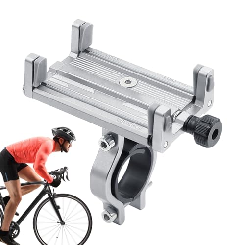 Telefonhalterung für Fahrradlenker – 360 ° drehbarer Krallenclip | Sichere Telefonhalterung für Smartphones von 2,3 bis 3,4 Zoll, ideal für Fahrräder, Motorräder und Navigation und Verwendung von Générique