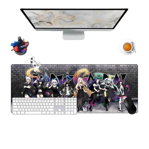 The Eminence in Shadow Pretty Anime Mauspad für Büro, rutschfest, strukturierte Oberfläche, 800 x 300 x 3 mm, für Computer, Gamer, Zuhause, und Laptops (2) von Générique