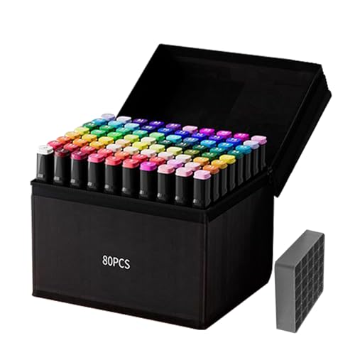 Tragbare Malmarker, wasserfeste Marker, Öl-Marker, mit Doppelspitze, für Kinder, feine Malerei für Erwachsene, für Alltag, Graffiti, Kinder, Schule, Klassenzimmer Tragbare Malmarker, wasserfeste Marker, Öl-Marker, mit Doppelspitze, für Kinder, feine Malerei für Erwachsene, für Alltag, Graffiti, Kinder, Schule, Klassenzimmer von Générique