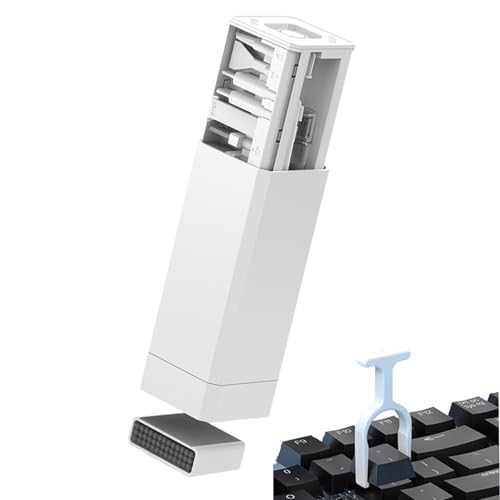 Tragbares Reinigungsset – Handy-Bildschirmreiniger, Tastatur-Reinigungsstift für Computer | Multifunktionales Kopfhörer-Reinigungsset, Schreibtischzubehör, Werkzeug von Générique