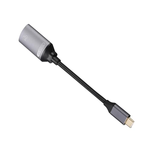 Typ C Port Adapter mit HD, Typ C HD Adapter | Hochgeschwindigkeits-Bildschirmkonion Kabel | Unterstützt 4K-Video- und Audioübertragung für Laptops, Tische von Générique