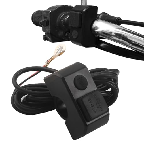 Wasserdichter USB-Adapter - 3A Schnellladeanschluss für Motorradtelefon, USB Konverter 12V 5V | Schnelltrennung Ladegerät für E-Bikes, , Scooter, Zubehör Wasserdichter USB-Adapter - 3A Schnellladeanschluss für Motorradtelefon, USB Konverter 12V 5V | Schnelltrennung Ladegerät für E-Bikes, , Scooter, Zubehör von Générique