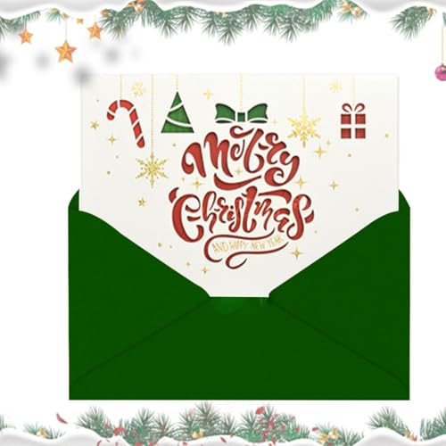 Weihnachtsgrußkarten, lustige Weihnachtskarten, kreative und niedliche Weihnachtskarten, Weihnachtskarten für - Grußkarten und Umschläge, neue Weihnachtskarten für Schulunternehmen zu Hause Weihnachtsgrußkarten, lustige Weihnachtskarten, kreative und niedliche Weihnachtskarten, Weihnachtskarten für - Grußkarten und Umschläge, neue Weihnachtskarten für Schulunternehmen zu Hause von Générique