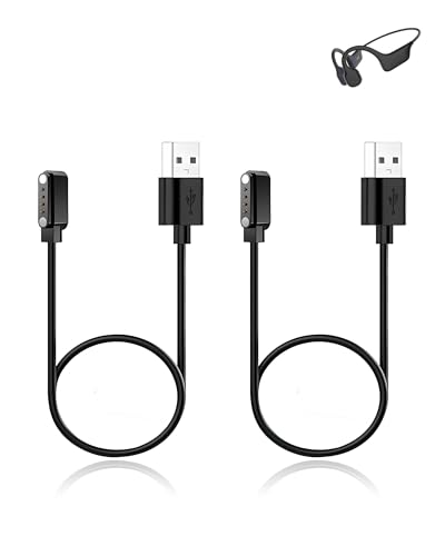 (2 Pack) Ladekabel für SANOTO DG08 - Knochenleitungs-Kopfhörer, Magnetisches Ersatz-Ladekabel Kompatibel mit SANOTO DG08 von Generisch