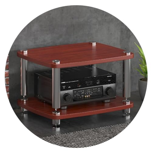 1/2/3/4-lagiges HiFi-Audio-Schrank, HiFi-Ständer, Plattenspieler, MDF-Ständer, Audio-Rack mit stoßdämpfenden Füßen, Endstufe, Regal, Geräteschrank 1/2/3/4-lagiges HiFi-Audio-Schrank, HiFi-Ständer, Plattenspieler, MDF-Ständer, Audio-Rack mit stoßdämpfenden Füßen, Endstufe, Regal, Geräteschrank von Generisch